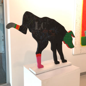 Frank Slabbinck, black dog