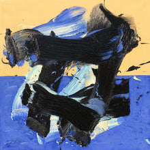 Load image into Gallery viewer, JAS,  Compositie Blauw Creme Zwart