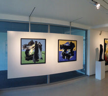 Load image into Gallery viewer, JAS, Compositie Blauw Groen Zwart