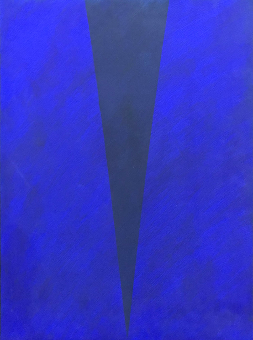 Gilbert Swimberghe, Blauw olie/papier/paneel