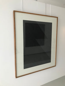 Gilbert Swimberghe, Grijs olie/papier/glas