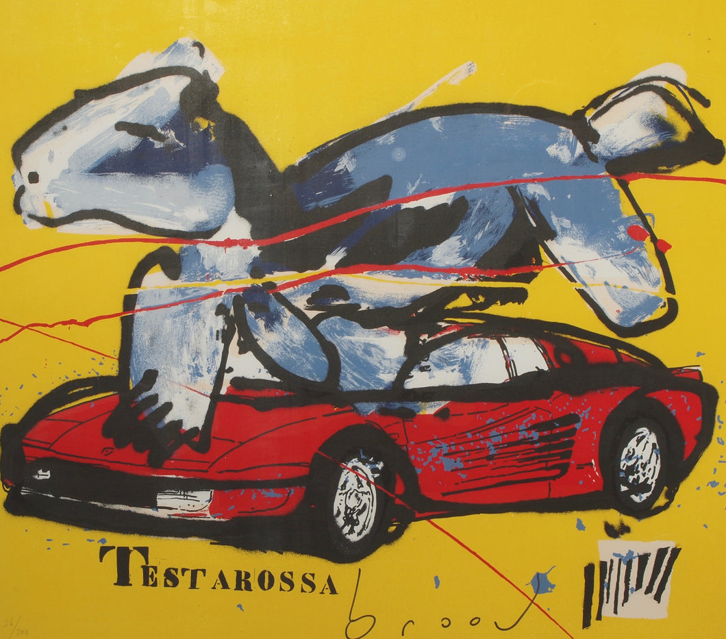 Herman Brood, Testarossa, zeefdruk