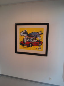 Herman Brood, Testarossa, zeefdruk