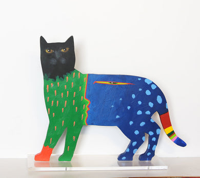 Frank Slabbinck, black cat