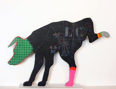 Frank Slabbinck, black dog
