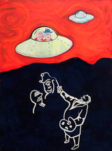 Load image into Gallery viewer, Kamagurka, james painting the invasion