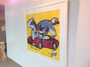 Herman Brood, Testarossa, zeefdruk