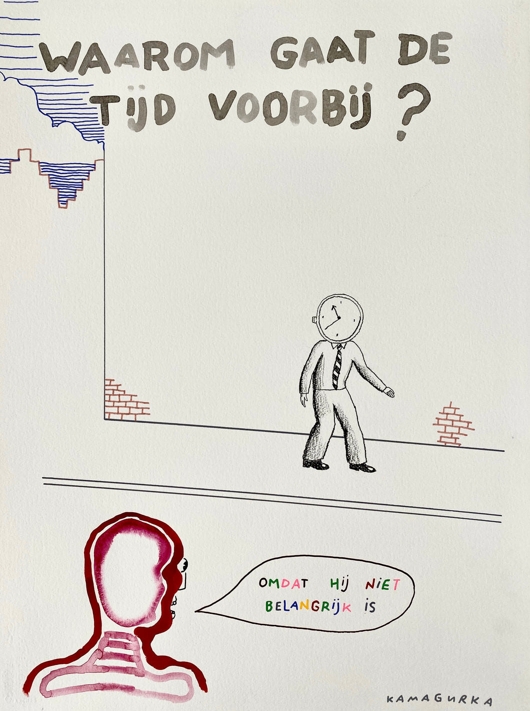 Kamagurka, waarom gaat de tijd voorbij